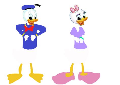 Donald Duck and Daisy Duck by BobCleghorn on DeviantArt