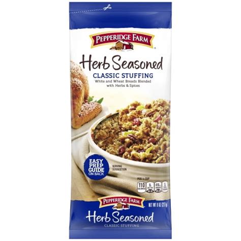 Pepperidge Farm Herb Seasoned Classic Stuffing 8 Oz Bag