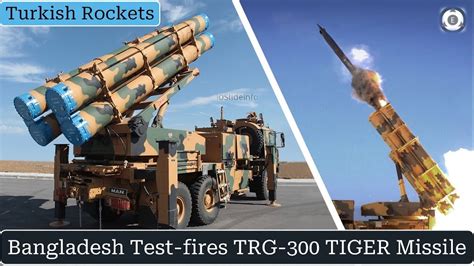 Bangladesh Army Test Fires Turkish Rockets Roketsan Trg Tiger