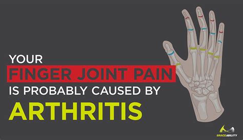 Your Finger Joint Pain is Probably Caused by Arthritis