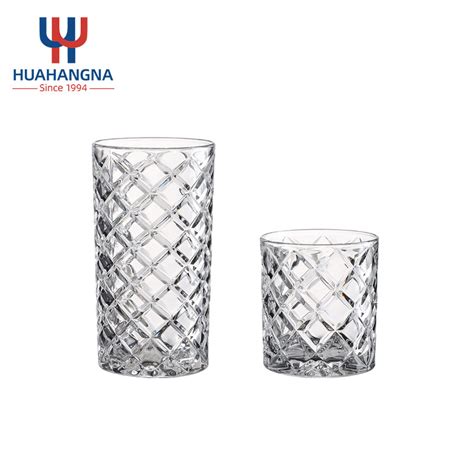 Luxury Creative Crystal Barware Wholesale Custom Logo Highball Meshes Drinking Glass Cups For