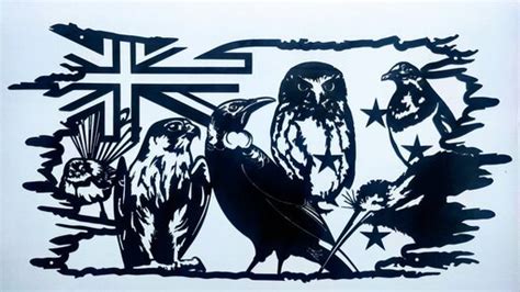 Aotearoa Aves Flag — Steel Art NZ