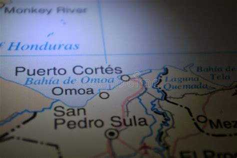 Puerto Cortes Honduras Map