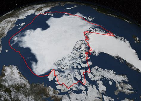 2014 Arctic Sea Ice Minimum Sixth Lowest On Record SpaceRef