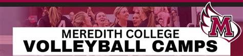 Meredith College Volleyball Camps Meredith College Raleigh Nc