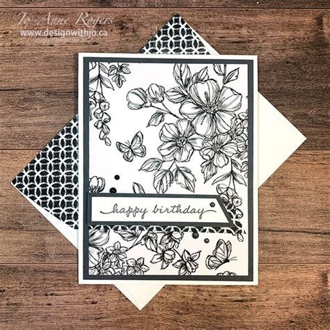 Make A Handmade Card With Patterned Paper Video Design With Jo