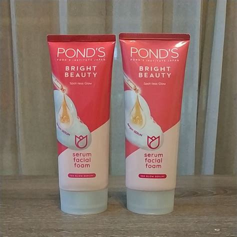 Jual Ponds Bright Beauty Serum Facial Wash Gr Sabun Muka Ponds