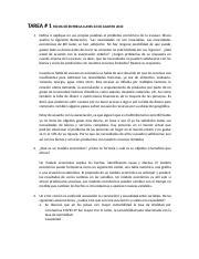 Tarea Economia Docx Tarea Fecha De Entrega Lunes De Agosto