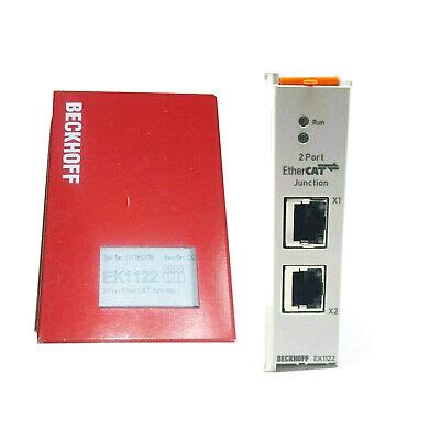 New In Box Beckhoff Ek Port Ethercat Junction Ebay