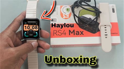 Haylou Rs Max Smartwatch First Impressions Unboxing First Look