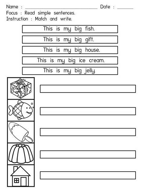 Suku Kata Latihan Bahasa Inggeris Tadika 6 Tahun | Writing worksheets ...