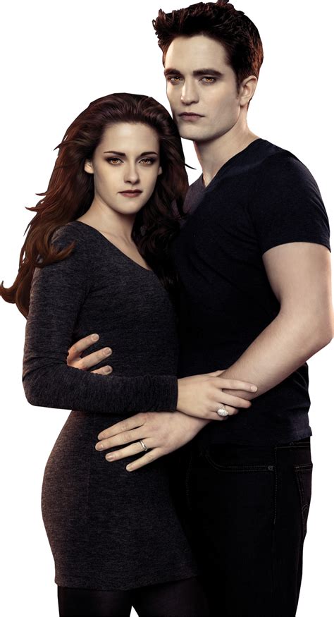 Download Png De La Imagen Promocional De Edward Y Bella En Bd Twilight Saga Breaking Dawn