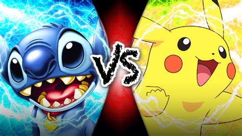 Stitch vs Pikachu by Ds534 on DeviantArt