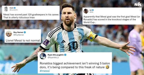 Twitter Explodes As Lionel Messi Surpasses Maradona With Goal In 2 1 Win Over Australia To Help