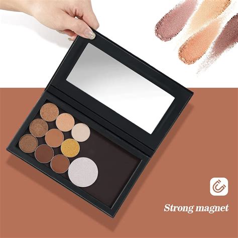 2 Pack Lolalet Night Shades Magnetic Makeup Palette Empty Magnetic