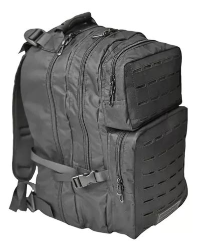 Mochila Tactica Militar Molle Litros Houston Laser Cut