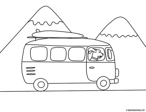 Rv Coloring Page