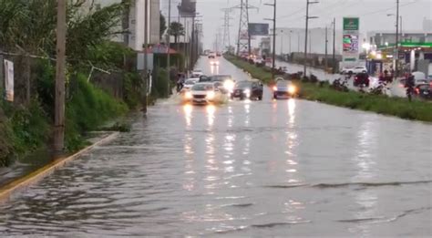 Lluvia Provoca Inundaciones En La Capital De Puebla Este Miércoles