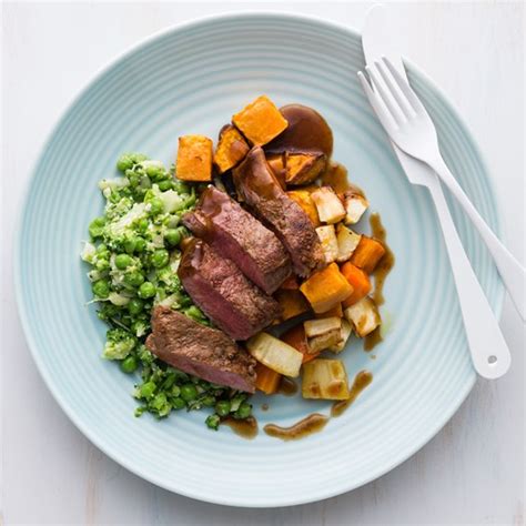 Spiced Lamb Rump Steak With Root Vegetables And Gravy My Food Bag