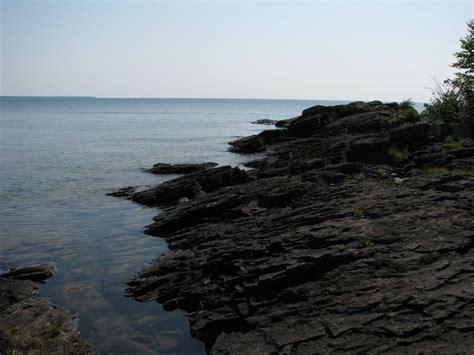 Keweenaw Lava Flows Near Copper Harbor Copper Harbor Lava Flow Lava