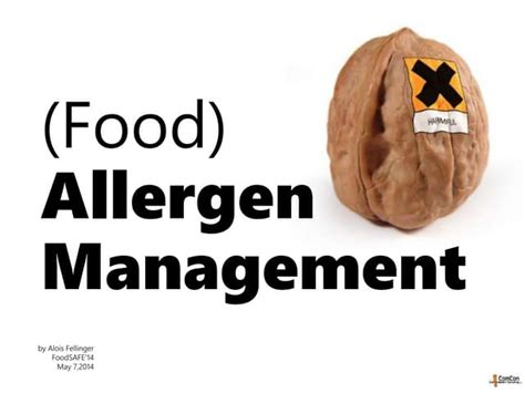 Food Allergen Management Ppt