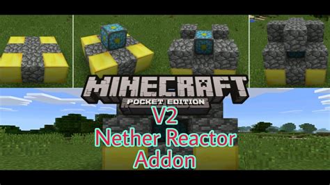 Nether Reactor Core Addon V2 Vieja Textura Minecraft 1 16 1 17 Youtube