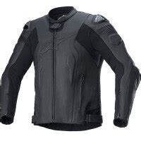 Alpinestars Faster V Airflow Leather Jacket Black Black Free Uk