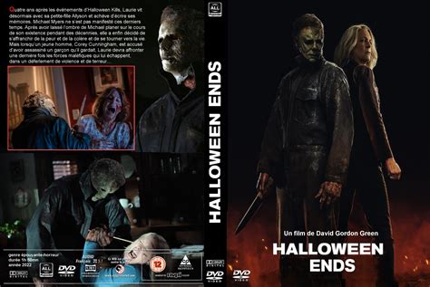 Jaquette DVD de Halloween ends custom Cinéma Passion