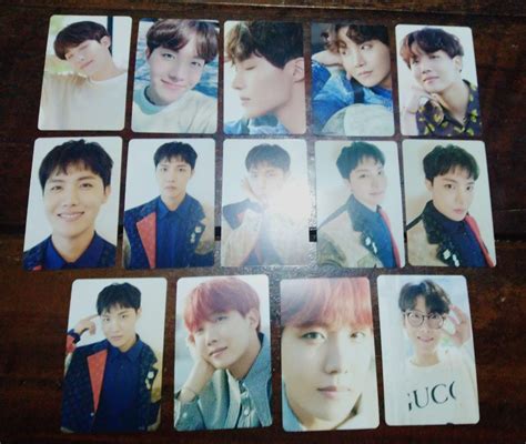 Oficial Set Jhope Cards Bts Dicon Photocard Cacareco