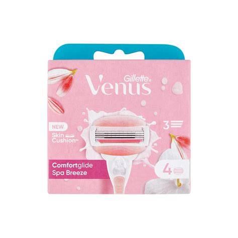 Gillette Venus Comfortglide Breeze Lamette Di Ricambio Per Rasatura