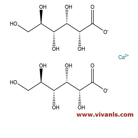 Calcium Gluconate C₆h₁₁ca₀₅o₇ Formula Calcium Gluconate Standards