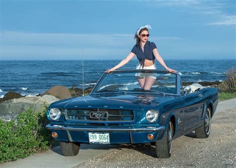 Car Pinup Tumblr Mustang Girl Classic Mustang 65 Mustang