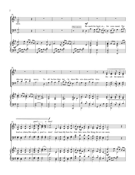 In Hymns of Praise (by Ross Farnworth -- SATB)