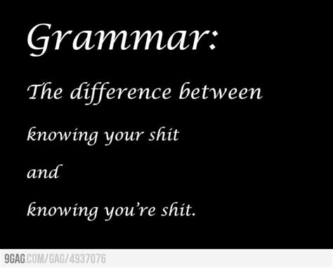 Funny Grammar Quotes