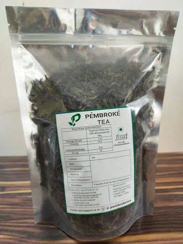 Organic Leaf Green Tea 200 Grams Leaves Packaging Type Packet At Rs 160pack In Coimbatore