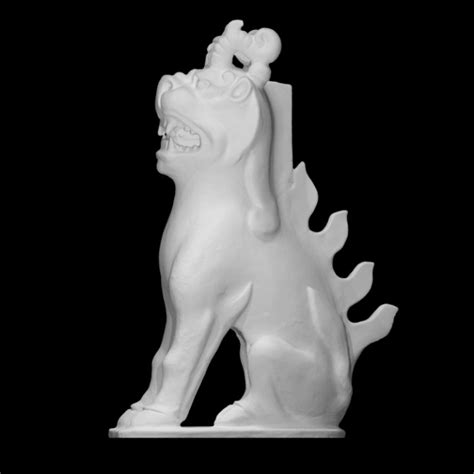 3d Printable Tomb Guardian By Mount Holyoke College Art Museum