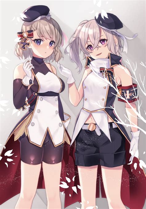 Z23 And Z1 Leberecht Maass Azur Lane Drawn By Mkichi Danbooru