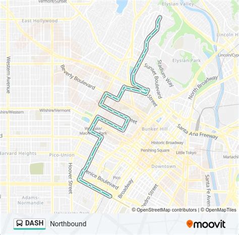 Dash Route Schedules Stops Maps Northbound Updated