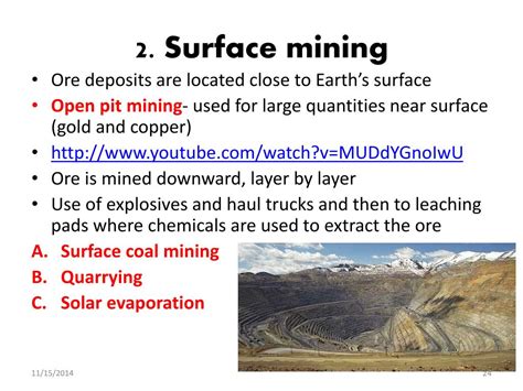 Types Of Surface Mining