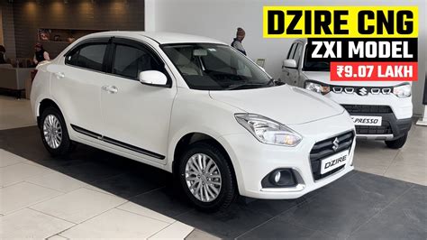 Maruti Dzire Zxi CNG 9 07 Lakh Dzire Zxi CNG 2024 Maruti Dzire CNG