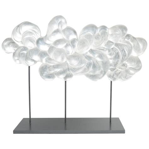 Contemporary Glass Cloud Sculpture Grand Nuage At 1stdibs