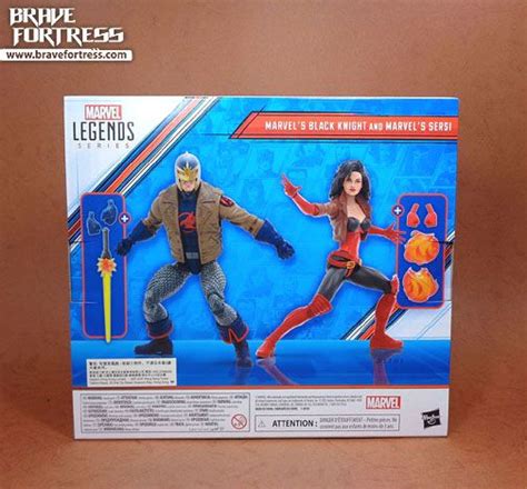 Marvel Legends Avengers Th Anniversary Black Knight And Sersi Pack