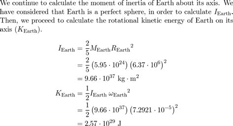 Rotational Kinetic Energy