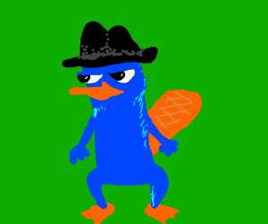 realistic perry the platypus - Drawception