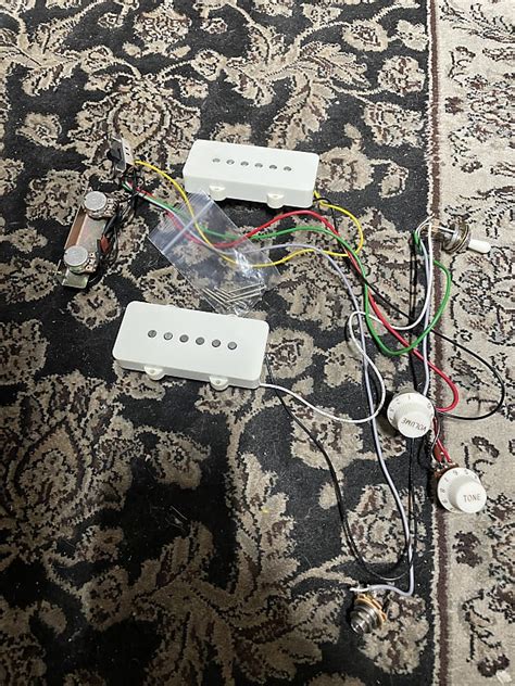 Squier 40th Anniversary Jazzmaster Wiring Harness Reverb