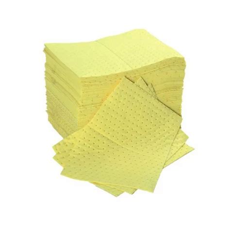 Medium Weight Chemical Absorbent Pads 100 X 0 85L Bonded