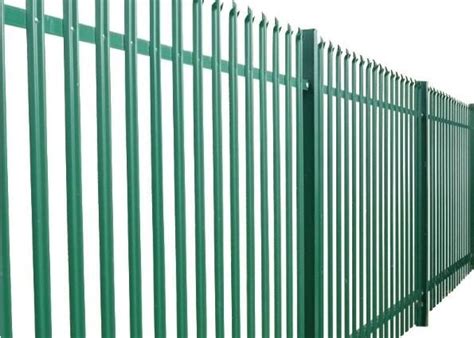 W Section Galvanized Steel Palisade Fencing