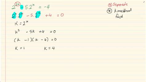 Grade 11 Exponents Solving For X Youtube