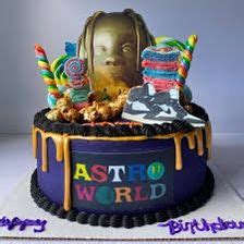 Astroworld Birthday Cake Pool Birthday Party Birthday Cake Themed Cakes