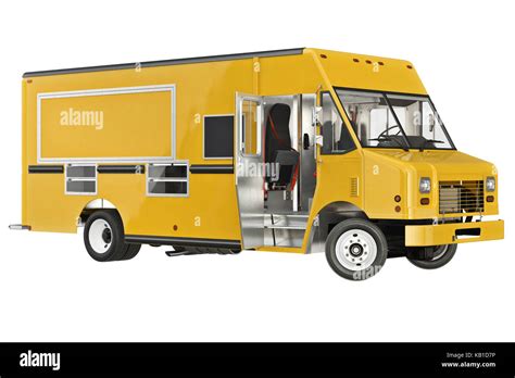 Food truck mobile eatery Stock Photo - Alamy